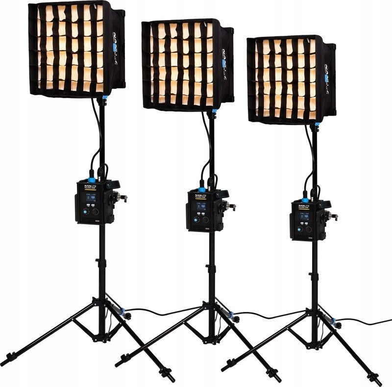 Zestaw studyjny Nanlite PavoSlim 60B LED