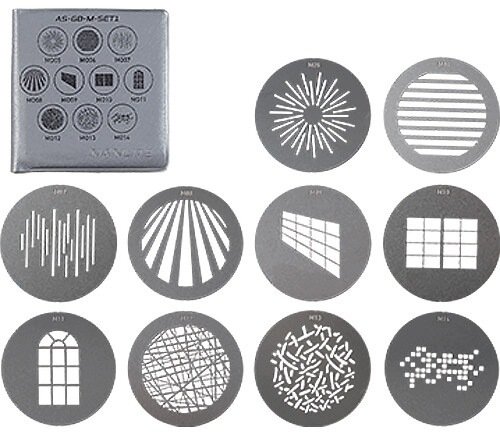 Nanlite GOBO Size M Set 1