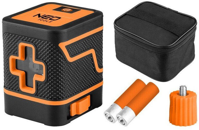 Neo Laser krzyzowy 15M zielony +