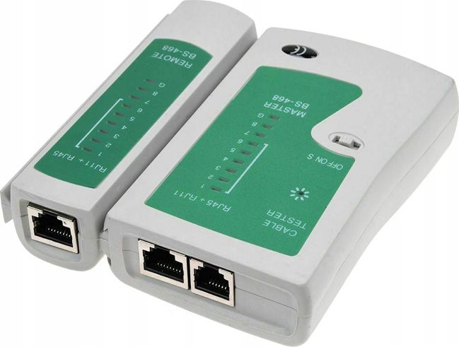 Tester kabli RJ45 / RJ12 /