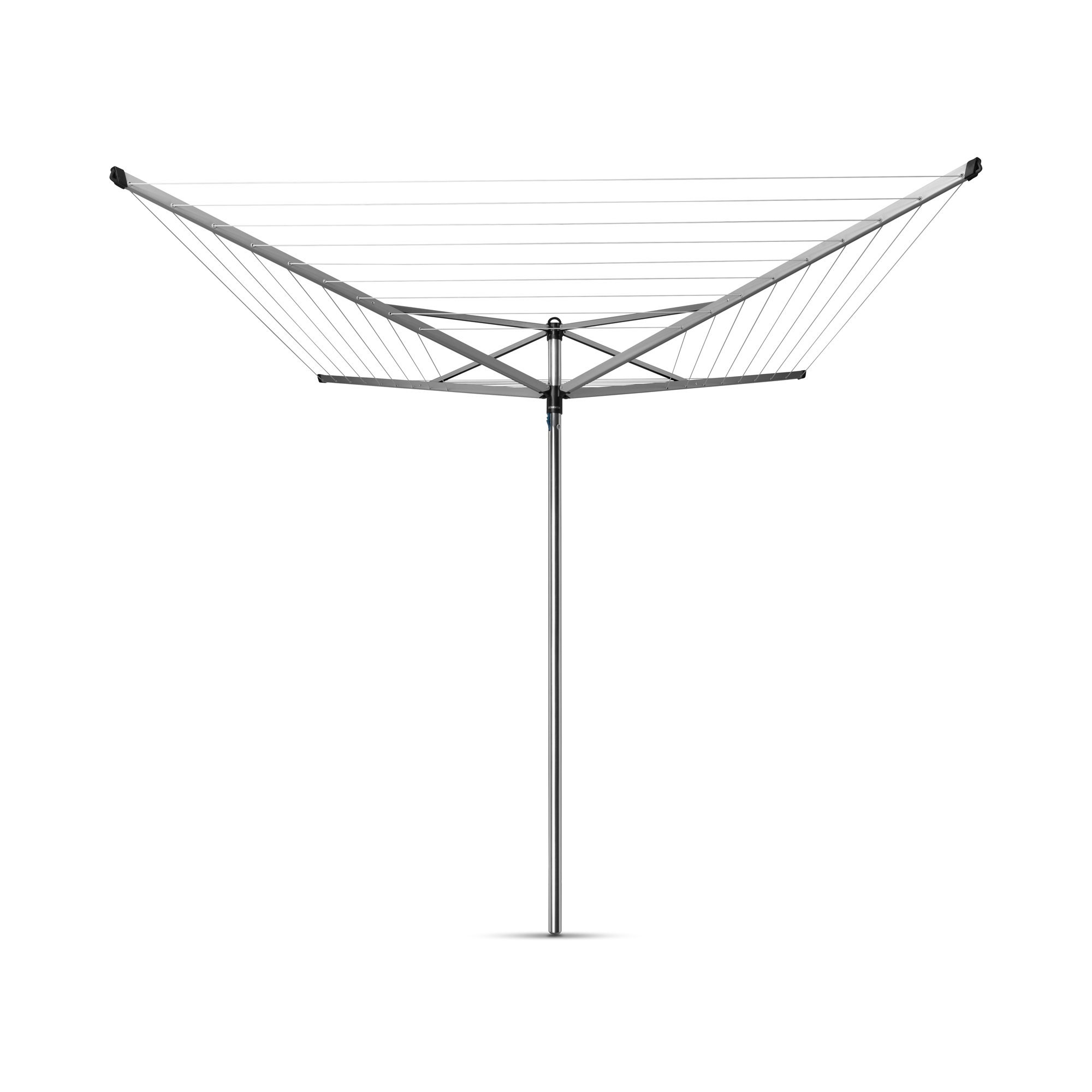 Brabantia Veļas žāvētājs Topspinner 50m met.stip. - Metallic Grey Veļas žāvētājs