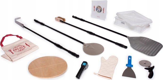 Alfa Forni Pizzaiolo-Set 12 pcs Galda Grils
