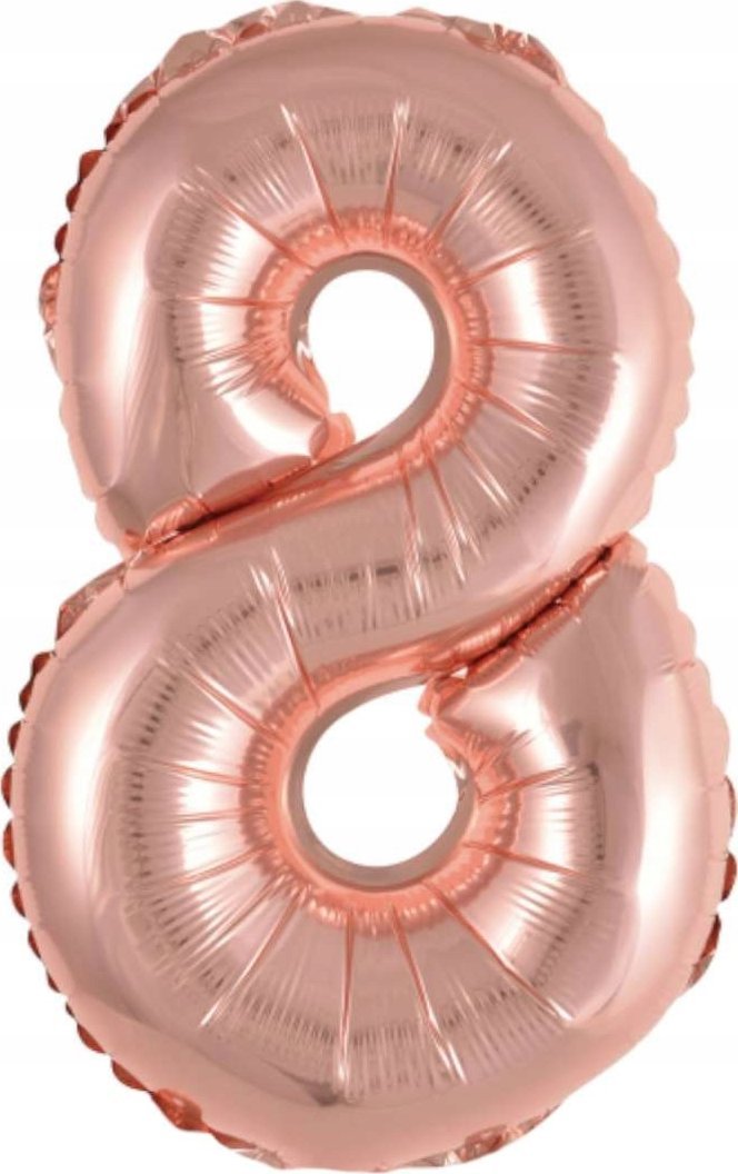 AMSCAN Balon foliowy mini cyfra 8