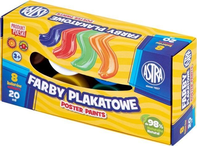Astra Farby plakatowe 8 kol x