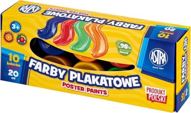 Astra Farby plakatowe 10 kol x
