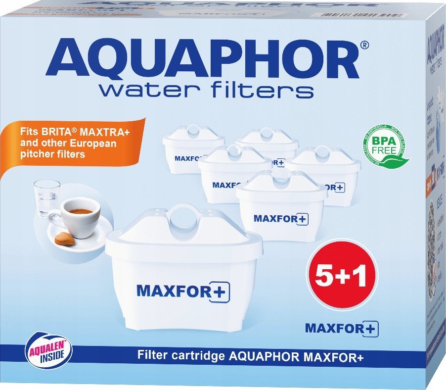 Aquaphor Maxfor+ filter cartridge 6 pcs. Aquaphor Maxfor+ filter cartridge 6 pcs.
