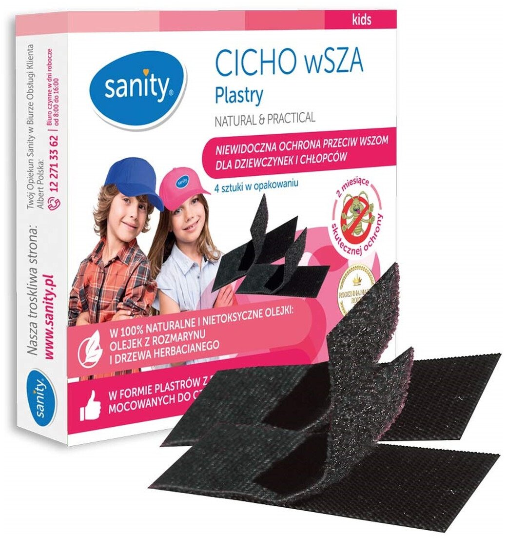 Albert Polska CICHO Plastry 4 sztuki