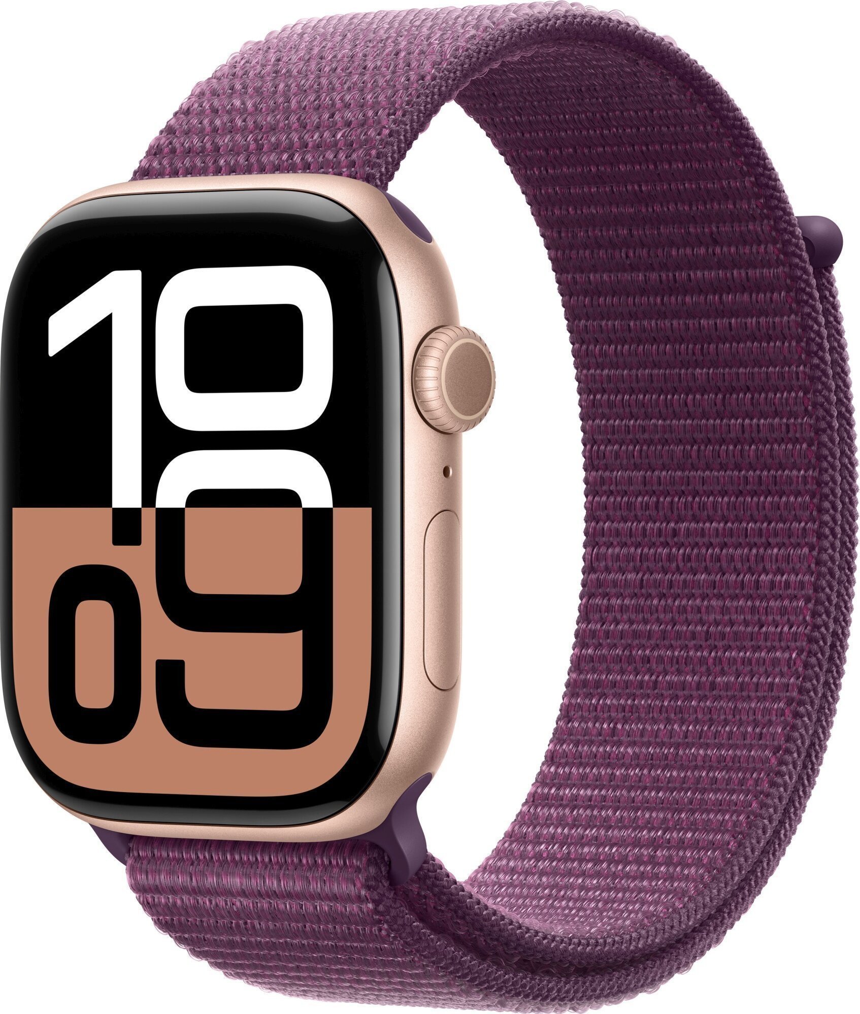 Smartwatch Apple Watch 10 GPS 46mm Rose Gold Alu Sport Loop Fioletowy (MWWV3QI/A) MWWV3QI/A (195949565250) Viedais pulkstenis, smartwatch Smartwatch Apple Watch 10 GPS 46mm Rose Gold Alu Sport Loop Fioletowy (MWWV3QI/A) MWWV3QI/A (195949565250) Viedais pulkstenis, smartwatch