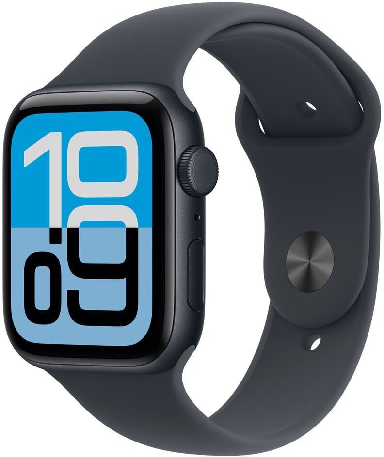 Smartwatch Apple Watch SE 3 GPS + Cellular 44mm Midnight Alu Sport M/L Granatowy (MEPJ4MP-A) MEPJ4MP-A (195950646924) Viedais pulkstenis, smartwatch Smartwatch Apple Watch SE 3 GPS + Cellular 44mm Midnight Alu Sport M/L Granatowy (MEPJ4MP-A) MEPJ4MP-A (195950646924) Viedais pulkstenis, smartwatch