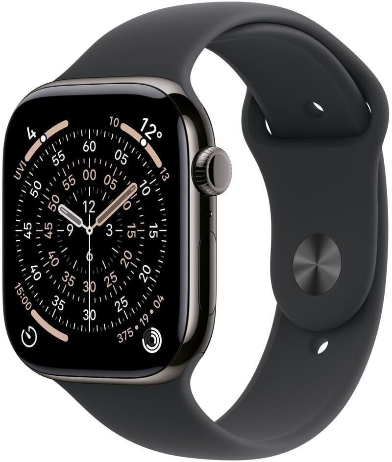 Smartwatch Apple Watch 11 GPS 42mm Jet Black Alu Sport Band S/M Czarny (MEQT4MP-A) MEQT4MP-A (195950631357) Viedais pulkstenis, smartwatch Smartwatch Apple Watch 11 GPS 42mm Jet Black Alu Sport Band S/M Czarny (MEQT4MP-A) MEQT4MP-A (195950631357) Viedais pulkstenis, smartwatch