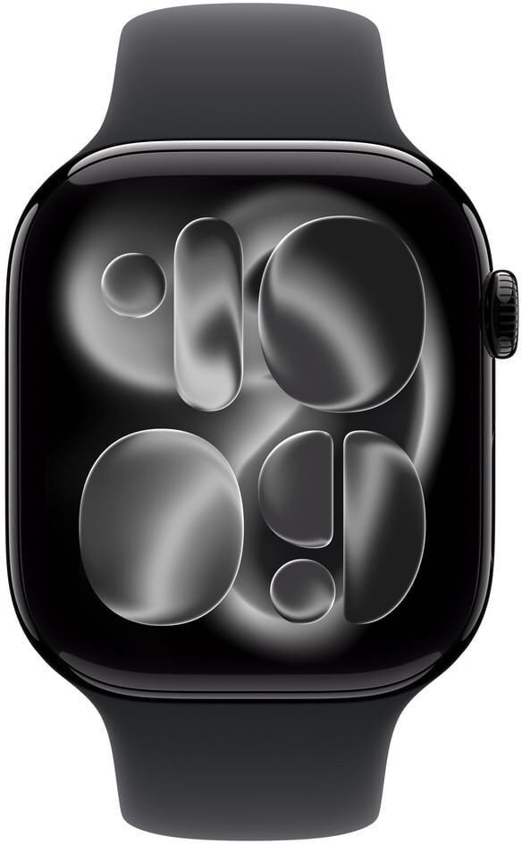 Smartwatch Apple Watch 11 GPS + Cellular 46mm Jet Black Alu Sport Band M/L Czarny (MFC44ZR/A) MFC44ZR/A (0195950630787) Viedais pulkstenis, smartwatch Smartwatch Apple Watch 11 GPS + Cellular 46mm Jet Black Alu Sport Band M/L Czarny (MFC44ZR/A) MFC44ZR/A (0195950630787) Viedais pulkstenis, smartwatch
