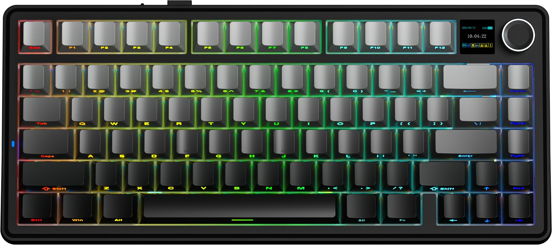 Aula F75 Reaper Switch keyboard (AUF75-GG-RE-E)
