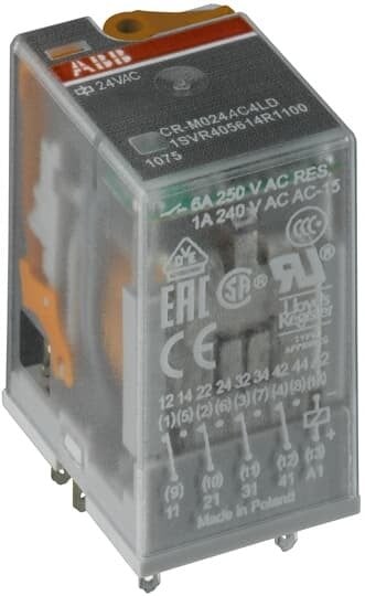 ABB Przekaznik CR-M230AC2 2c/o A1-A2=230VAC 250V/12A