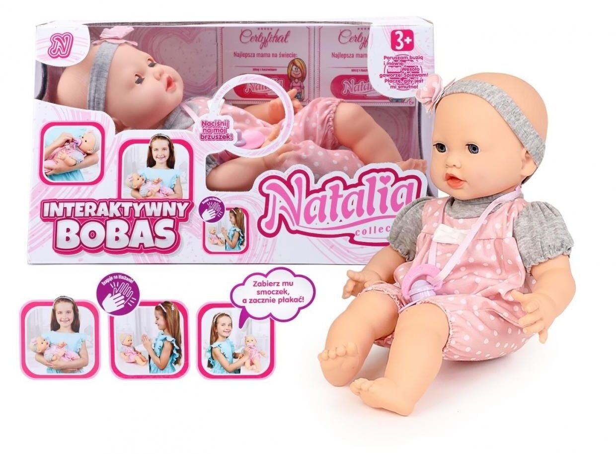 Artyk Lalki Natalia bobas ze smoczkiem