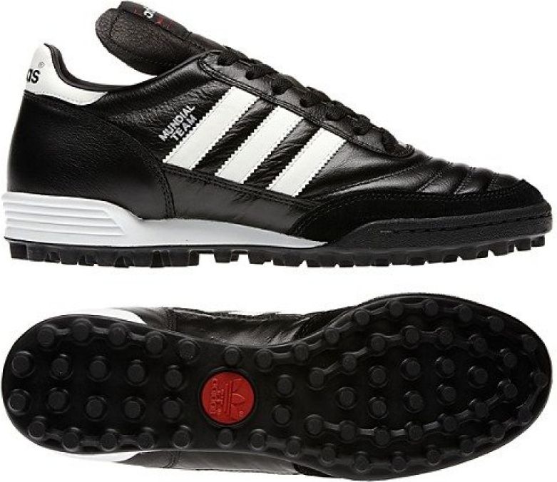 ADIDAS MUNDIAL TEAM TF 019228 Football Male 43.3 (43 1/3) Black, White Sporta apavi