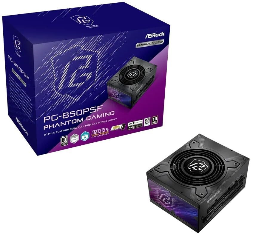 Zasilacz ASRock ASRock Phantom Gaming PG-850PSF