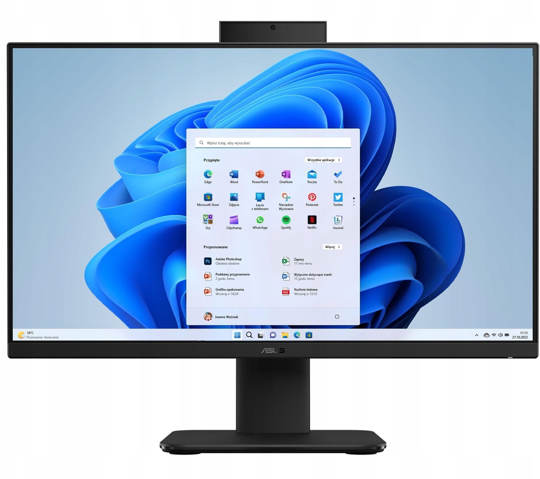 Komputer Asus All in One V440VAK-BPC208W