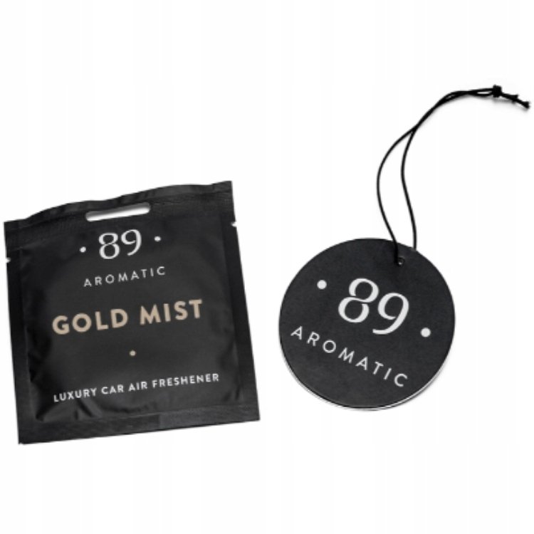 Aromatic89 Gold Mist - Papierowy odswiezacz
