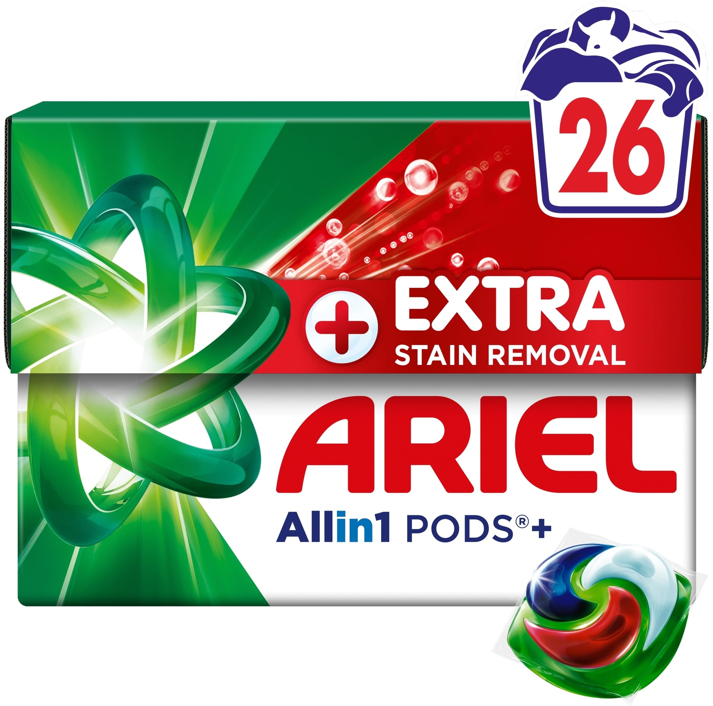 Ariel Extra clean Laundry Capsules 26PCS