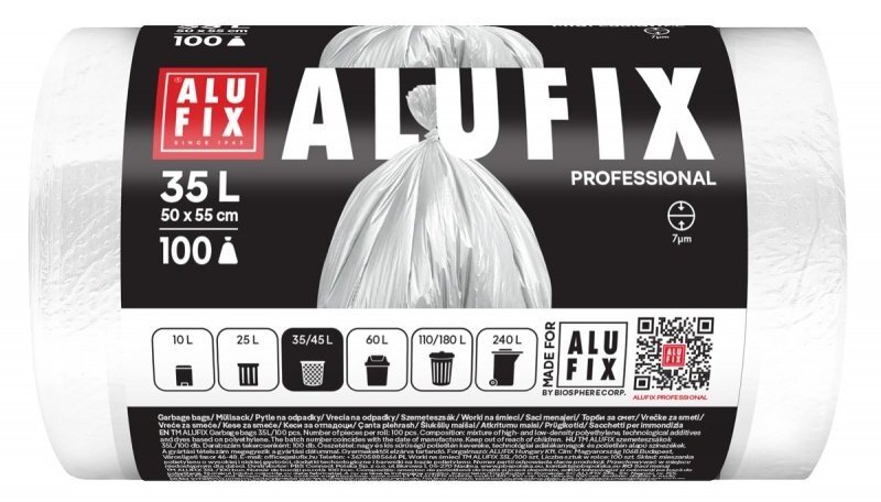 Alufix Worki na smieci Professional  HDPE