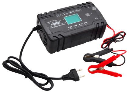 Ladowarka AWTools Prostownik 12V24V 8A LCD