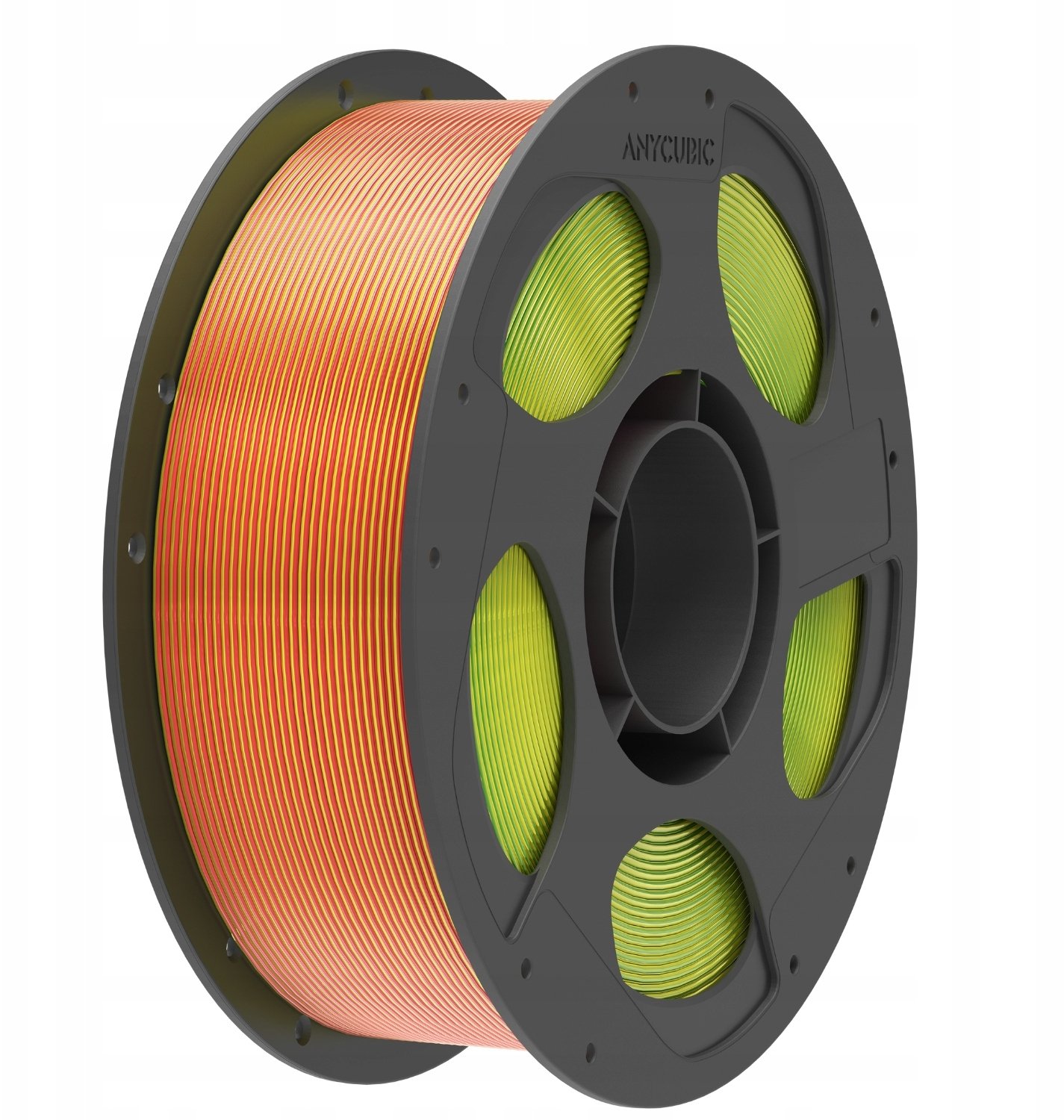 Anycubic PLA Silk Filament Tri-Color: Red