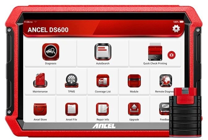 ANCEL Skaner diagnostyczny OBD2 DS600 ELITE