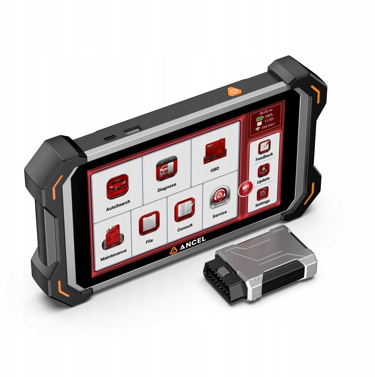 ANCEL Profesjonalny skaner diagnostyczny OBD2 DS600