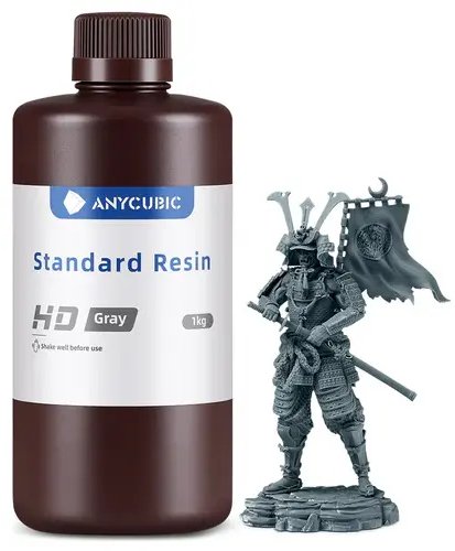 Anycubic Zywica Standard Resin HD (szara)
