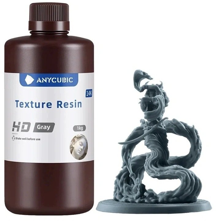 Anycubic Zywica Texture Resin HD (szara)