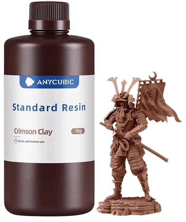 Anycubic Zywica Standard Resin (karmazynowa glina)