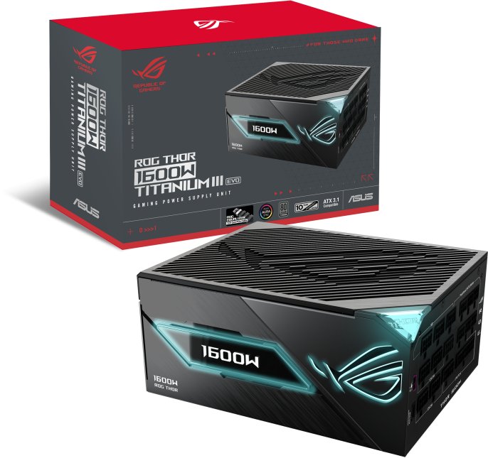 Zasilacz Asus ROG -THOR-1600T3-GAMING-EVO modul zasilaczy