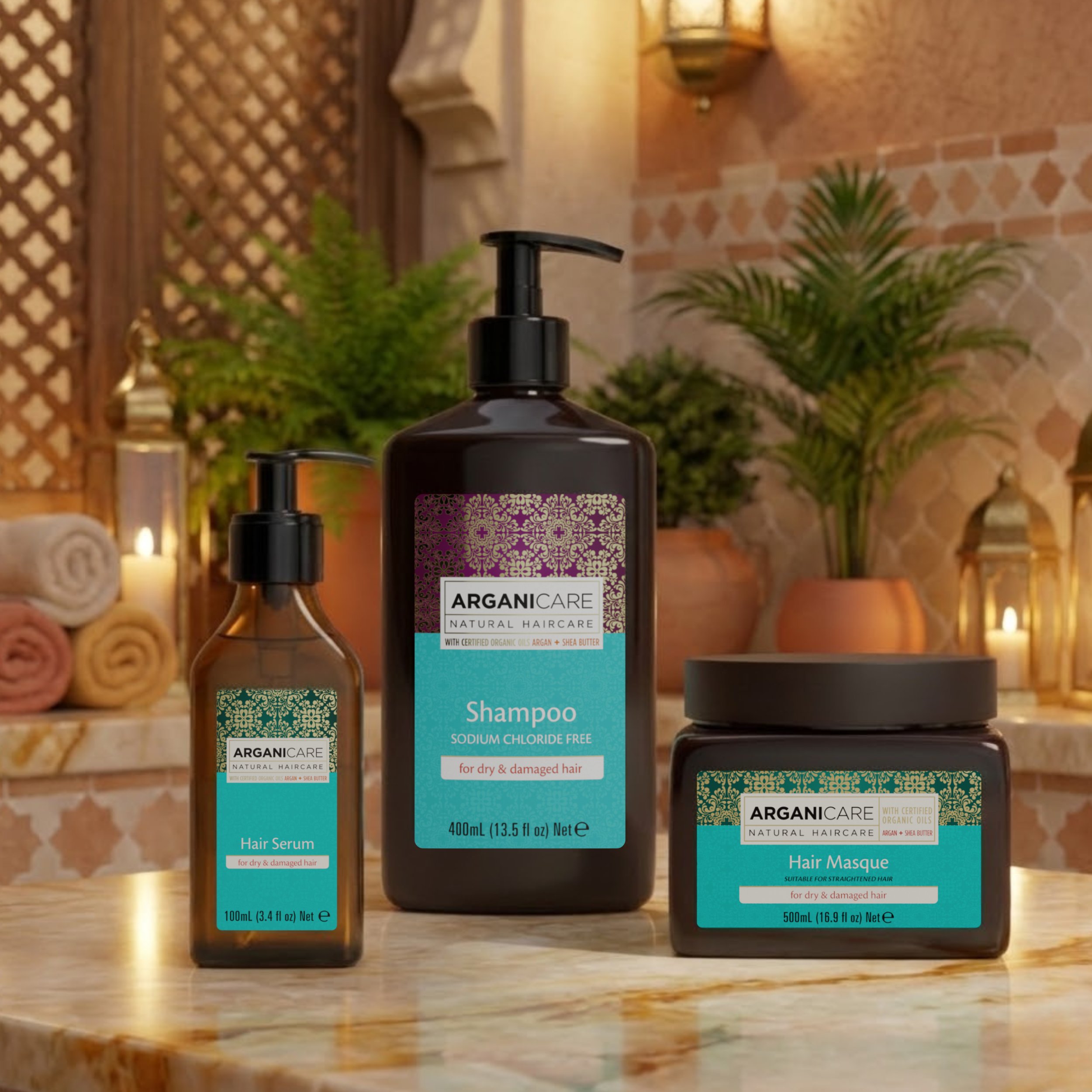 Arganicare Set : Argan Oil  Shea