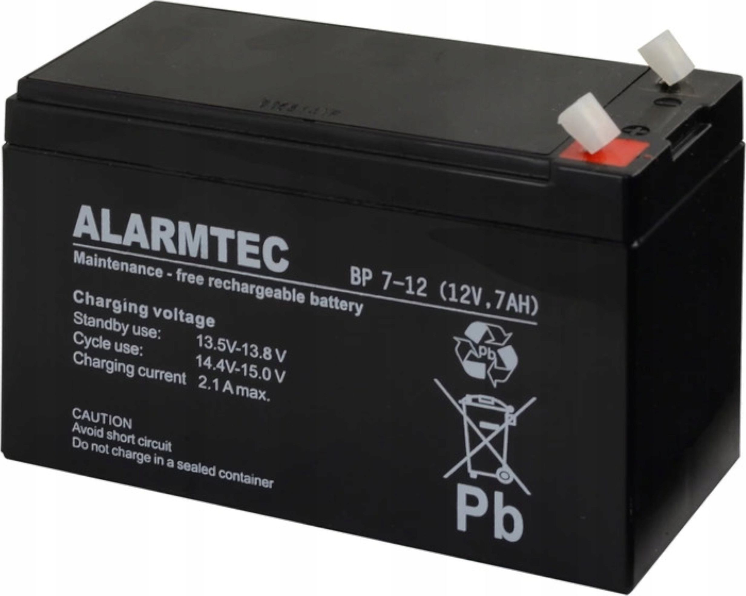 Alarmtec Akumulator 12V 7Ah (BP7-12) BP7-12