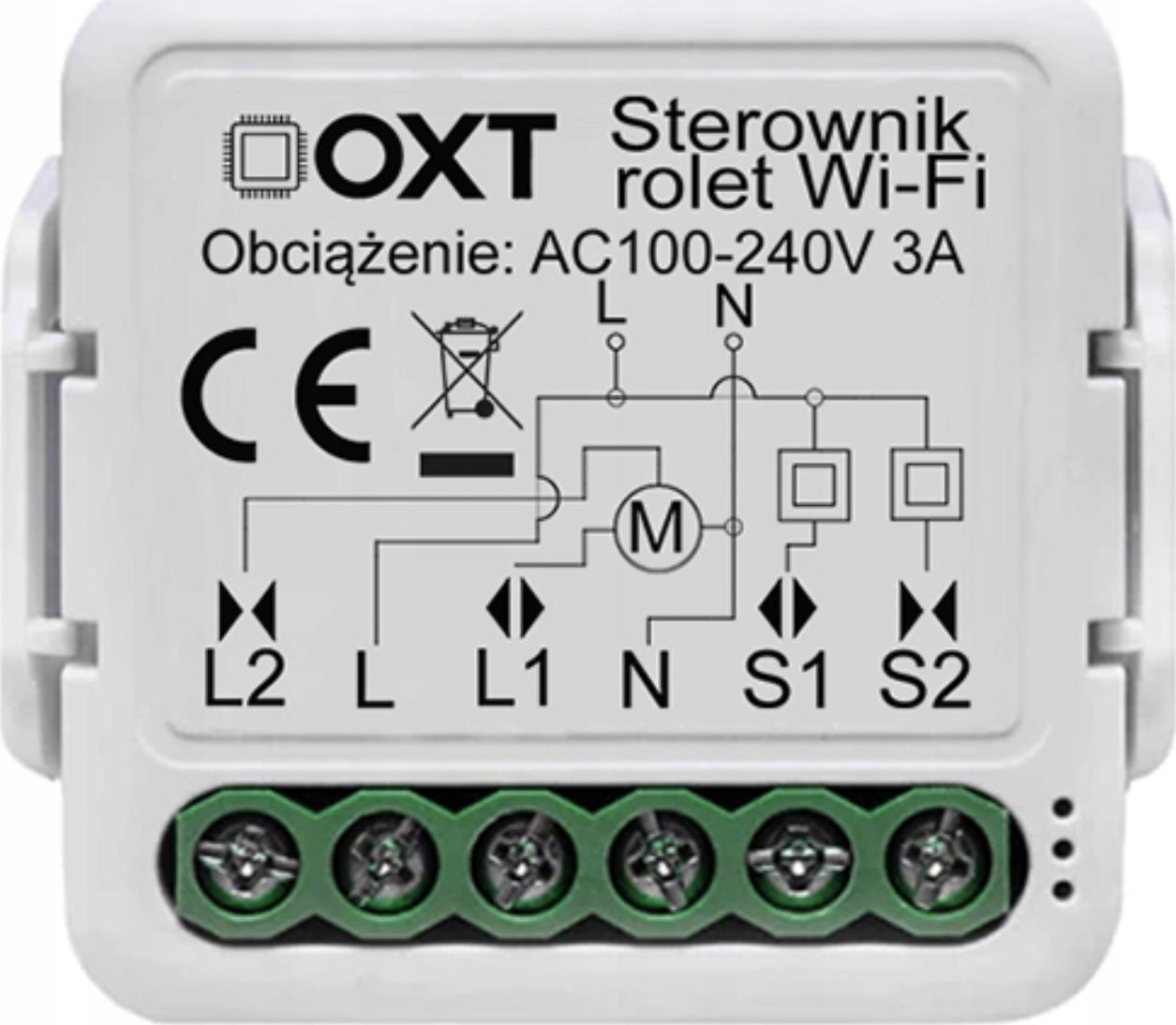 OXT Sterownik Rolet Markiz Procentowy WiFi