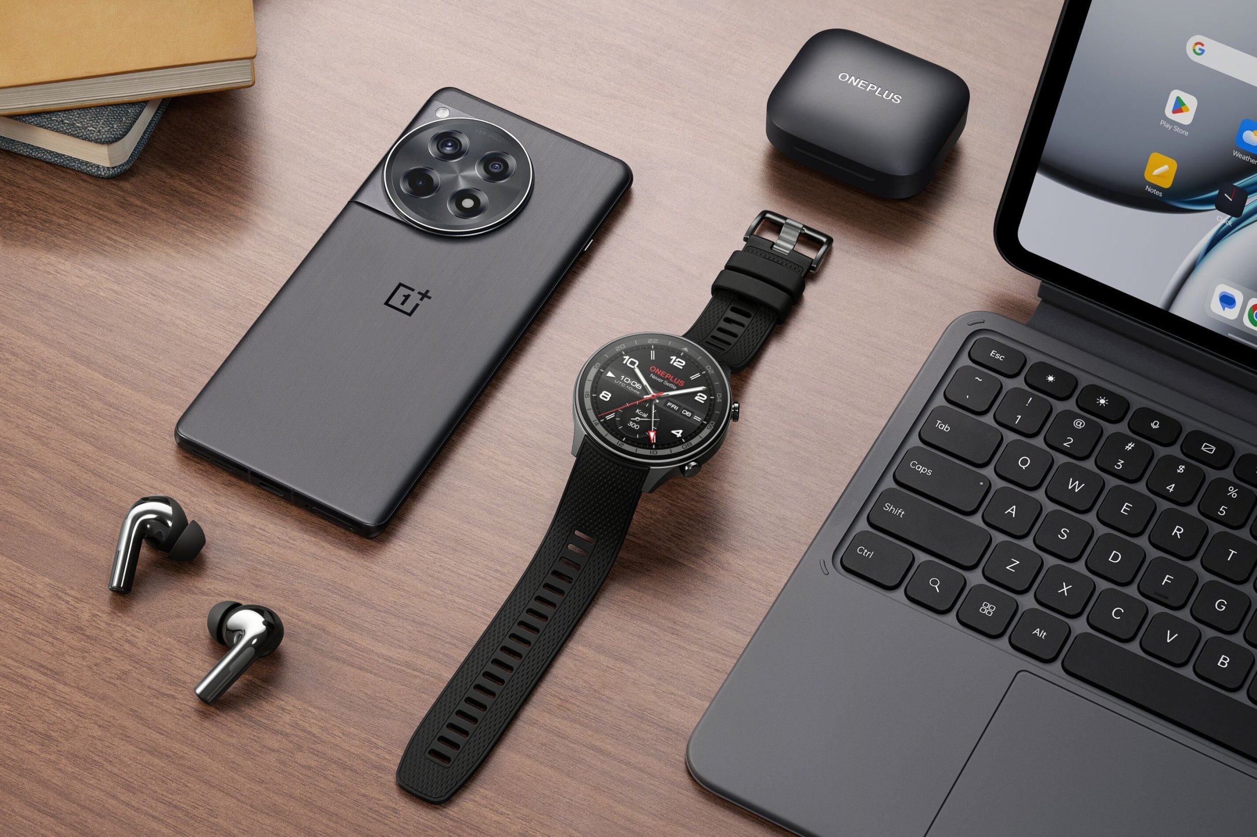 OnePlus Watch 2R 3.63 cm (1.43") AMOLED 46 mm Digital 466 x 466 pixels Touchscreen Green Wi-Fi GPS (satellite) 6921815626770 Viedais pulkstenis, smartwatch