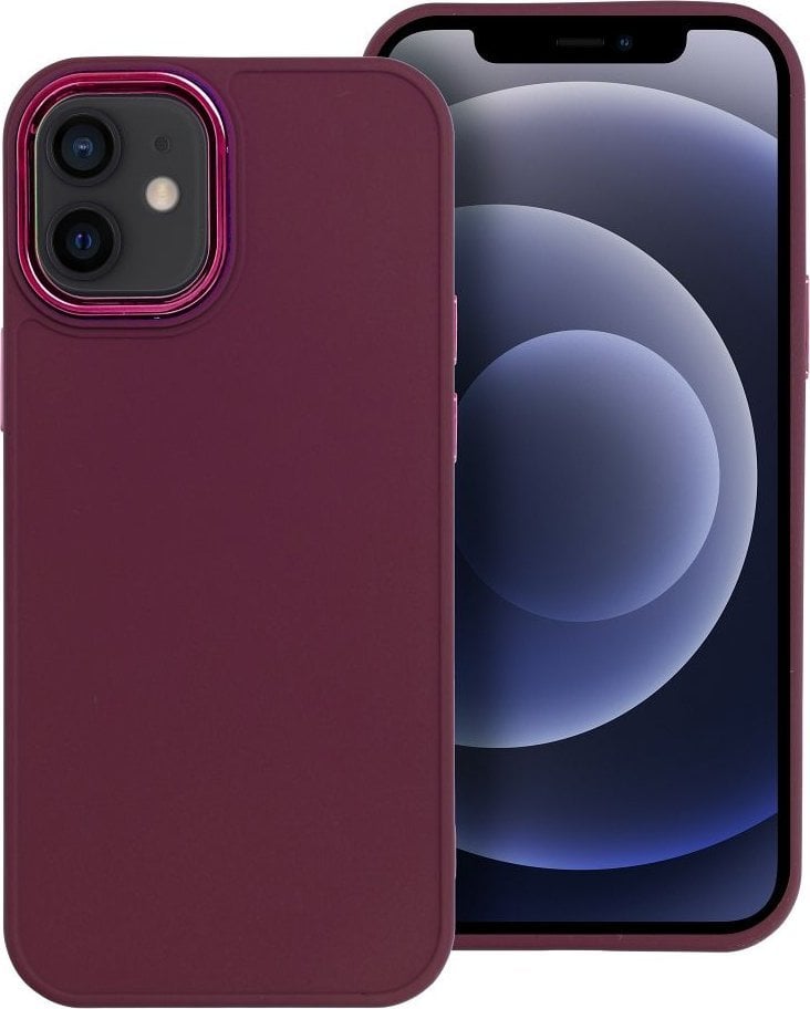 OEM Futeral FRAME do IPHONE 12 Mini fioletowy 13844538 (5903396218002) maciņš, apvalks mobilajam telefonam OEM Futeral FRAME do IPHONE 12 Mini fioletowy 13844538 (5903396218002) maciņš, apvalks mobilajam telefonam