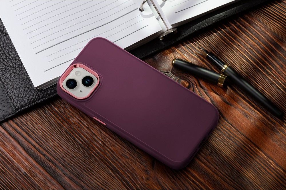 OEM Futeral FRAME do IPHONE 12 Mini fioletowy 13844538 (5903396218002) maciņš, apvalks mobilajam telefonam OEM Futeral FRAME do IPHONE 12 Mini fioletowy 13844538 (5903396218002) maciņš, apvalks mobilajam telefonam