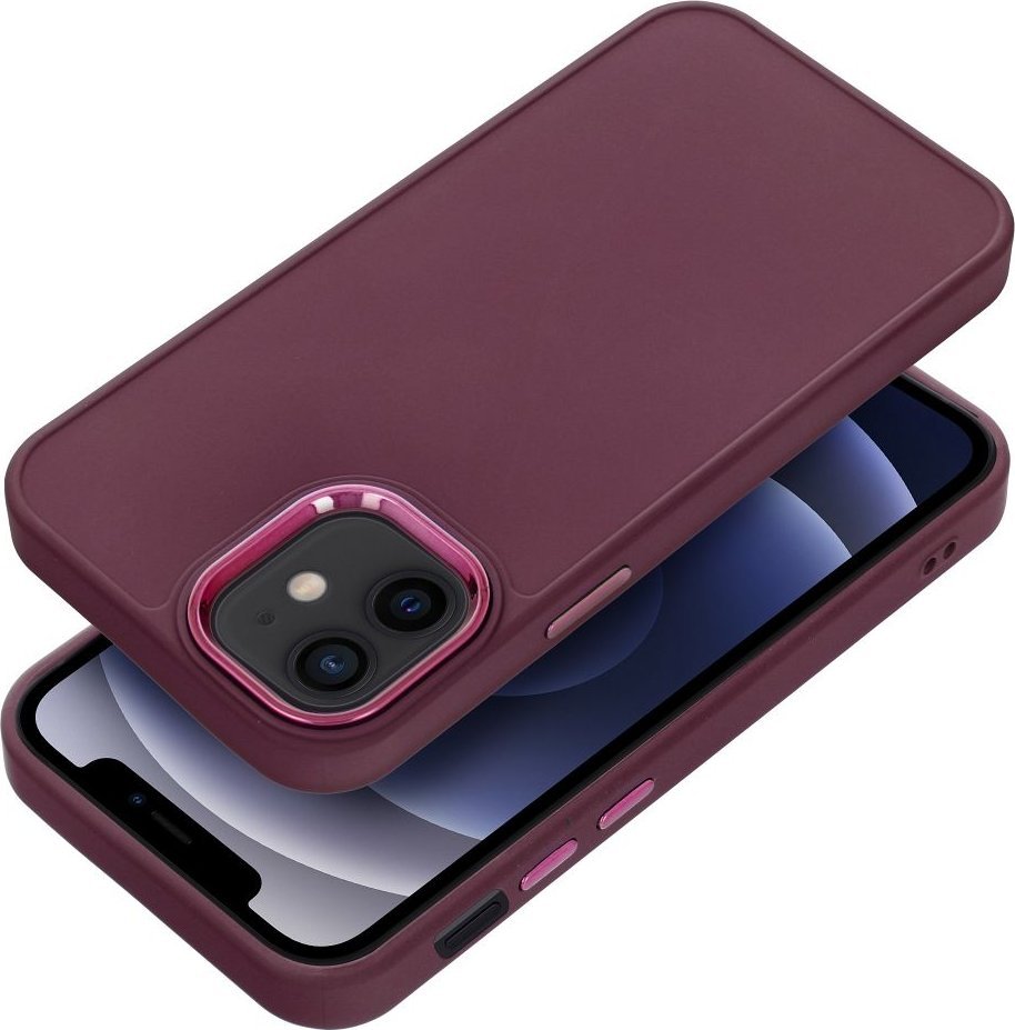 OEM Futeral FRAME do IPHONE 12 Mini fioletowy 13844538 (5903396218002) maciņš, apvalks mobilajam telefonam OEM Futeral FRAME do IPHONE 12 Mini fioletowy 13844538 (5903396218002) maciņš, apvalks mobilajam telefonam