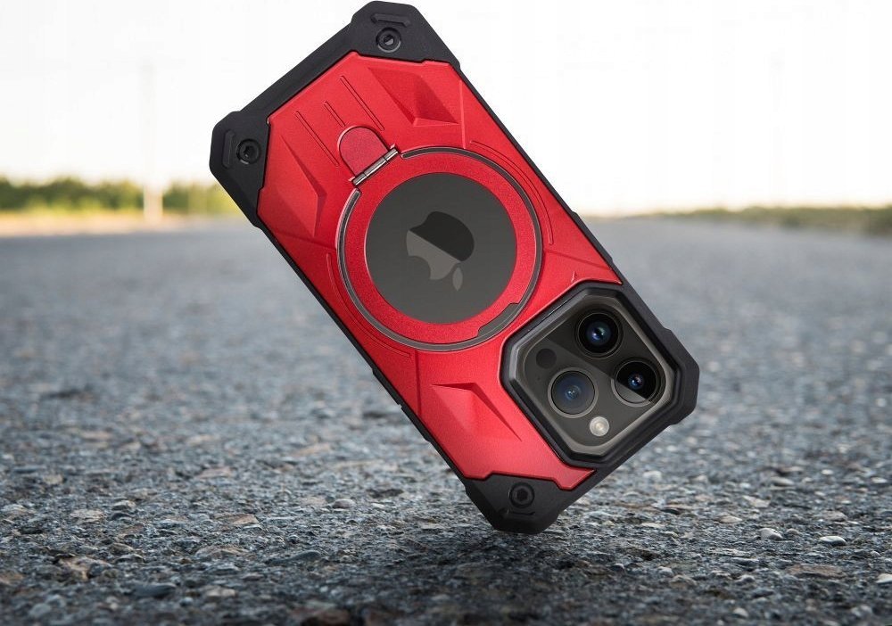 OEM Futeral ARMOR MAG COVER kompatybilny z MagSafe do IPHONE 15 Plus czerwony 13844591 (5903396219481) maciņš, apvalks mobilajam telefonam OEM Futeral ARMOR MAG COVER kompatybilny z MagSafe do IPHONE 15 Plus czerwony 13844591 (5903396219481) maciņš, apvalks mobilajam telefonam