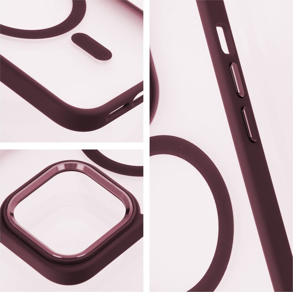 OEM Futeral MATTE MAG COVER kompatybilny z MagSafe do IPHONE 15 Plus czerwony 13844641 (5903396221606) maciņš, apvalks mobilajam telefonam OEM Futeral MATTE MAG COVER kompatybilny z MagSafe do IPHONE 15 Plus czerwony 13844641 (5903396221606) maciņš, apvalks mobilajam telefonam