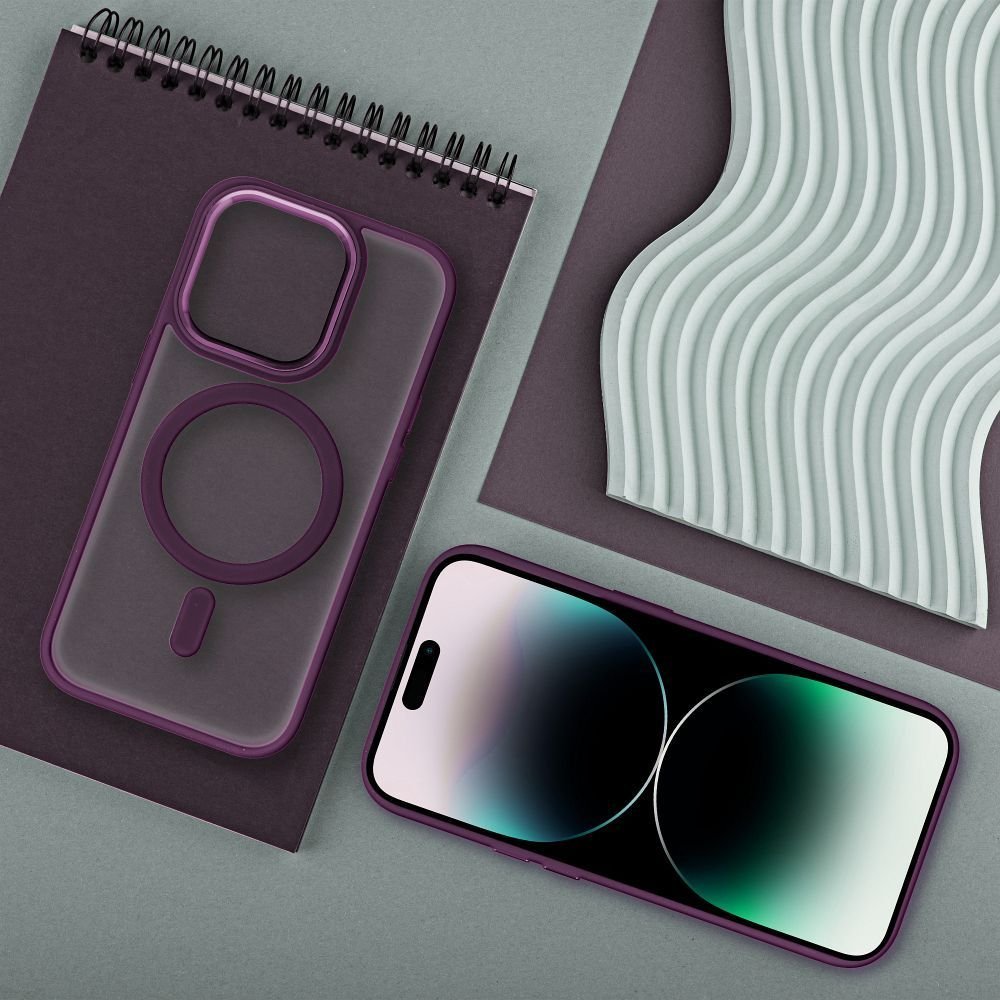 OEM Futeral MATTE MAG COVER kompatybilny z MagSafe do IPHONE 15 Plus czerwony 13844641 (5903396221606) maciņš, apvalks mobilajam telefonam OEM Futeral MATTE MAG COVER kompatybilny z MagSafe do IPHONE 15 Plus czerwony 13844641 (5903396221606) maciņš, apvalks mobilajam telefonam