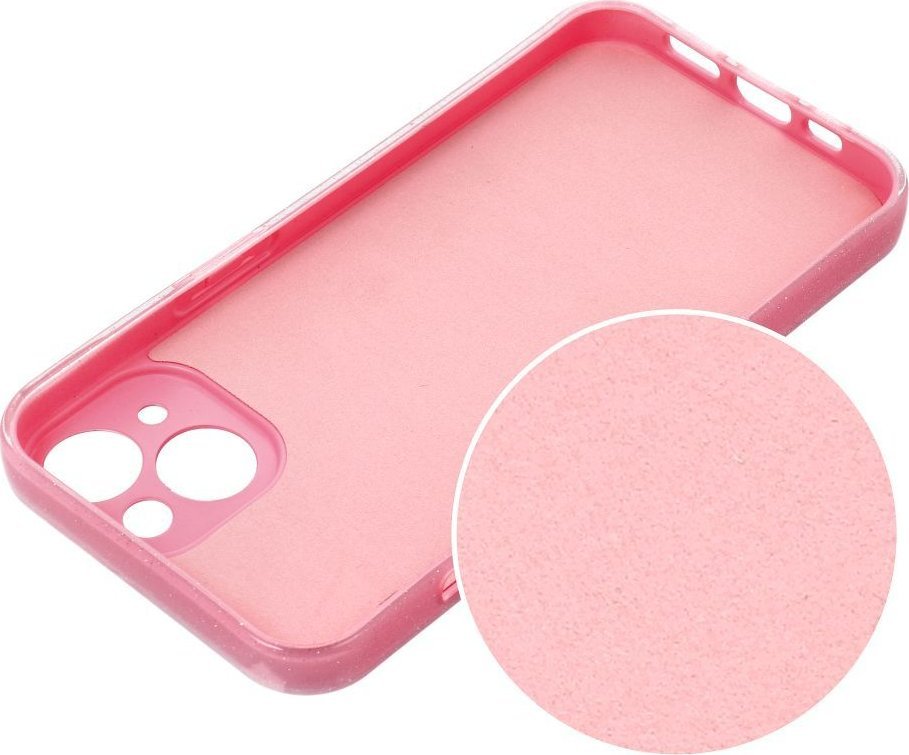 OEM Futeral CLEAR CASE 2 mm BLINK do IPHONE 14 rozowy 13844670 (5903396222283) maciņš, apvalks mobilajam telefonam OEM Futeral CLEAR CASE 2 mm BLINK do IPHONE 14 rozowy 13844670 (5903396222283) maciņš, apvalks mobilajam telefonam