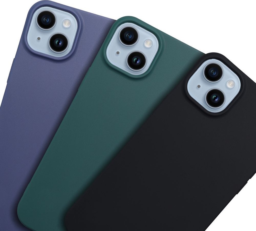 OEM Futeral MATT do HONOR 90 5G niebieski 13845813 (5903396263835) maciņš, apvalks mobilajam telefonam