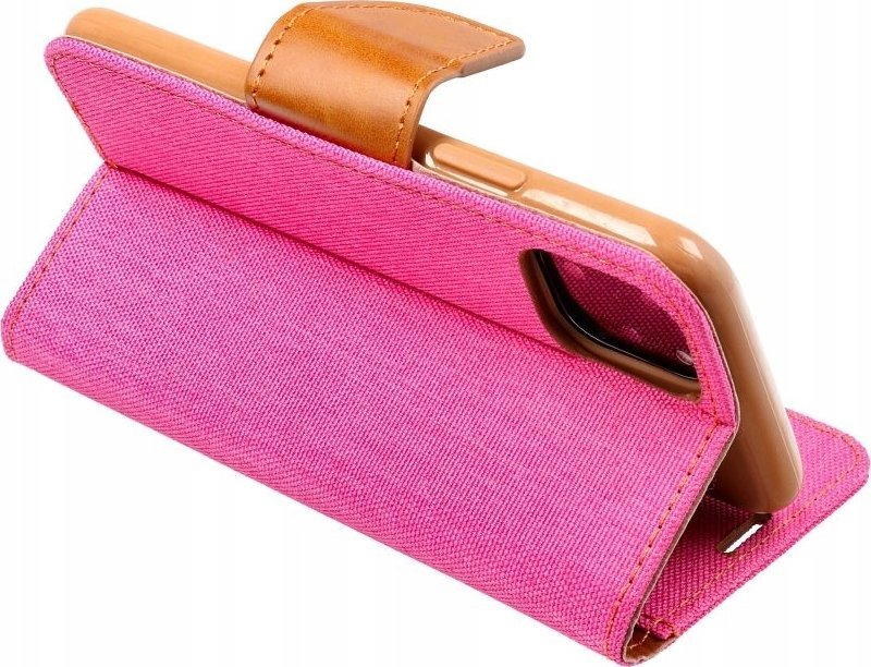 OEM Kabura CANVAS Book do XIAOMI Redmi Note 13 5G rozowy 13846091 (5903396281105) maciņš, apvalks mobilajam telefonam OEM Kabura CANVAS Book do XIAOMI Redmi Note 13 5G rozowy 13846091 (5903396281105) maciņš, apvalks mobilajam telefonam