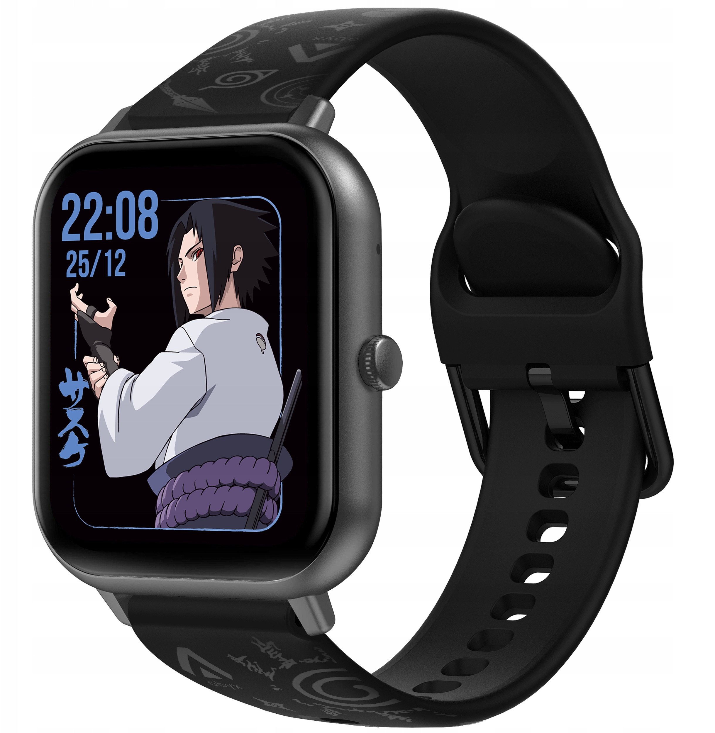 abyx Smartwatch Fit Touch 3 Sasuke Uchiwa space grau Viedais pulkstenis, smartwatch abyx Smartwatch Fit Touch 3 Sasuke Uchiwa space grau Viedais pulkstenis, smartwatch