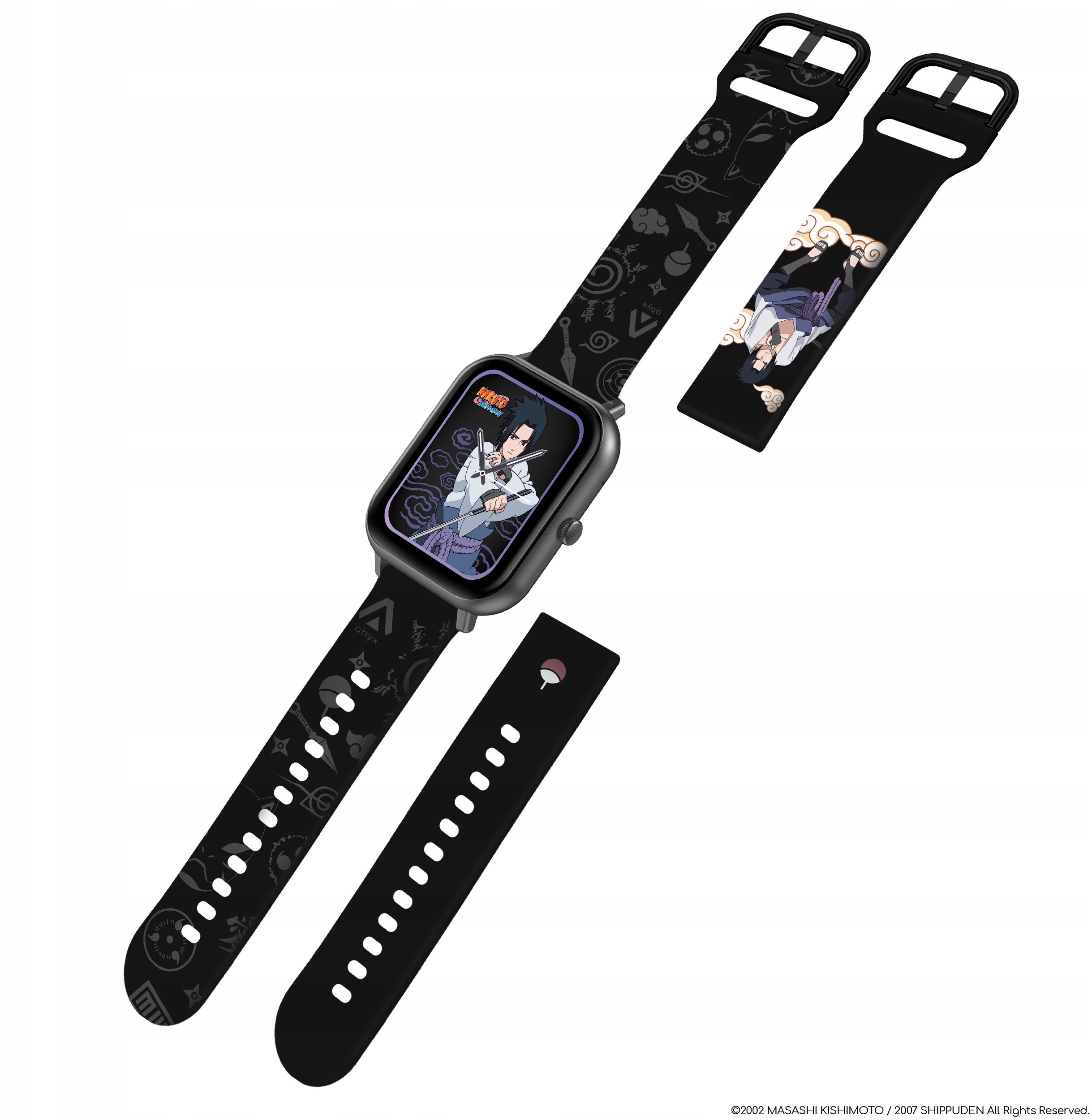 abyx Smartwatch Fit Touch 3 Sasuke Uchiwa space grau Viedais pulkstenis, smartwatch abyx Smartwatch Fit Touch 3 Sasuke Uchiwa space grau Viedais pulkstenis, smartwatch