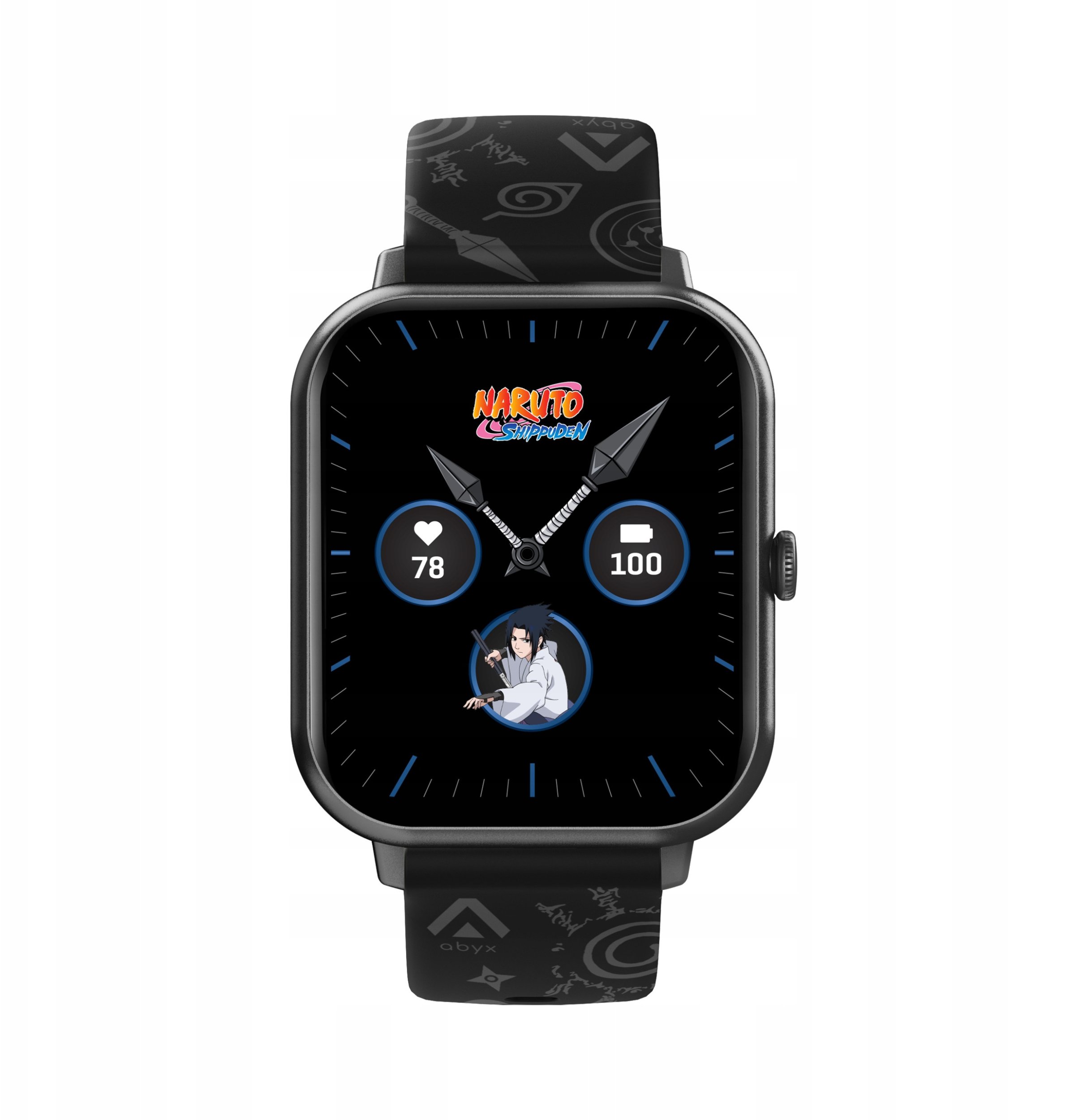 abyx Smartwatch Fit Touch 3 Sasuke Uchiwa space grau Viedais pulkstenis, smartwatch abyx Smartwatch Fit Touch 3 Sasuke Uchiwa space grau Viedais pulkstenis, smartwatch