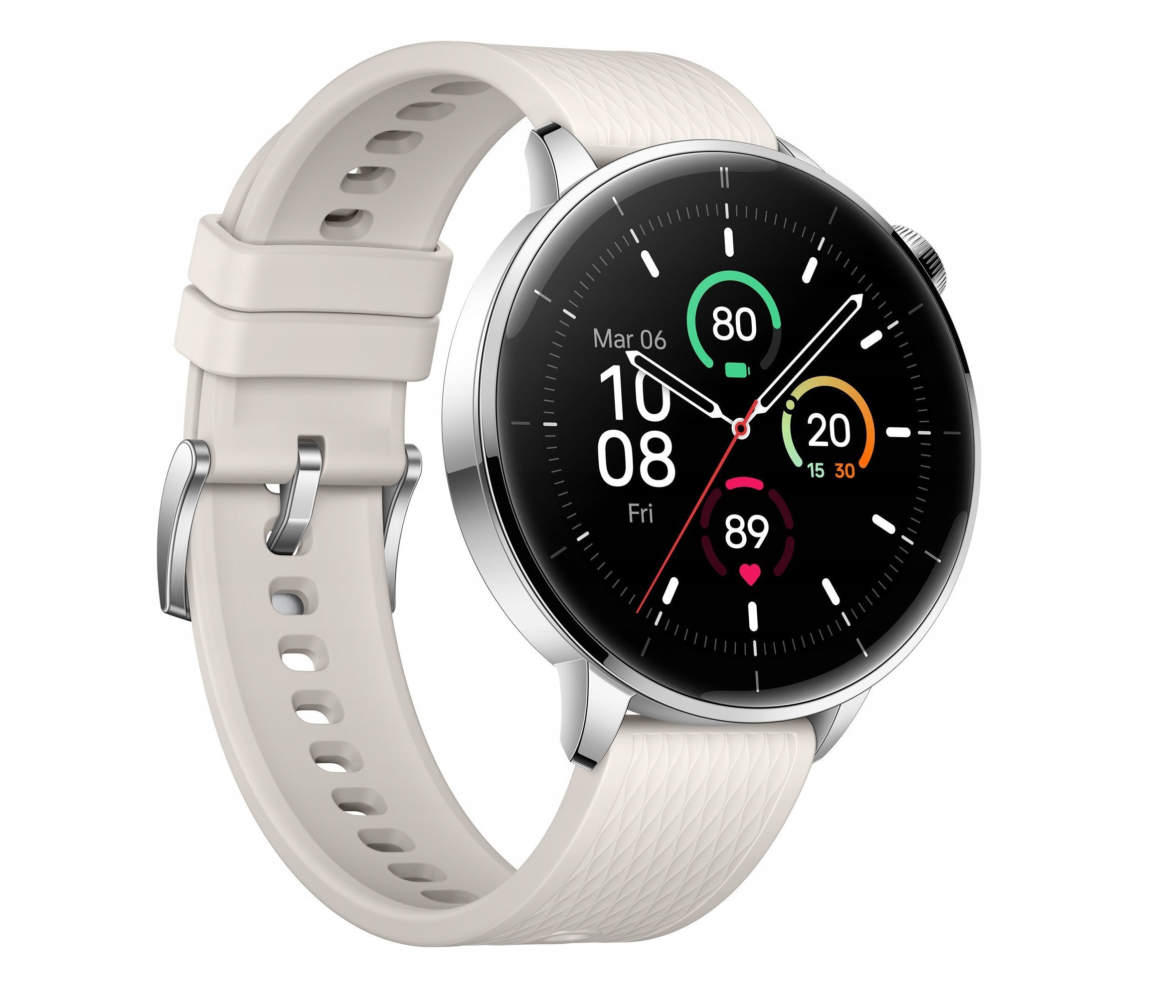 Smartwatch OnePlus Watch 3 43mm Bialy (5491100422) 5491100422 (6921815628613) Viedais pulkstenis, smartwatch Smartwatch OnePlus Watch 3 43mm Bialy (5491100422) 5491100422 (6921815628613) Viedais pulkstenis, smartwatch