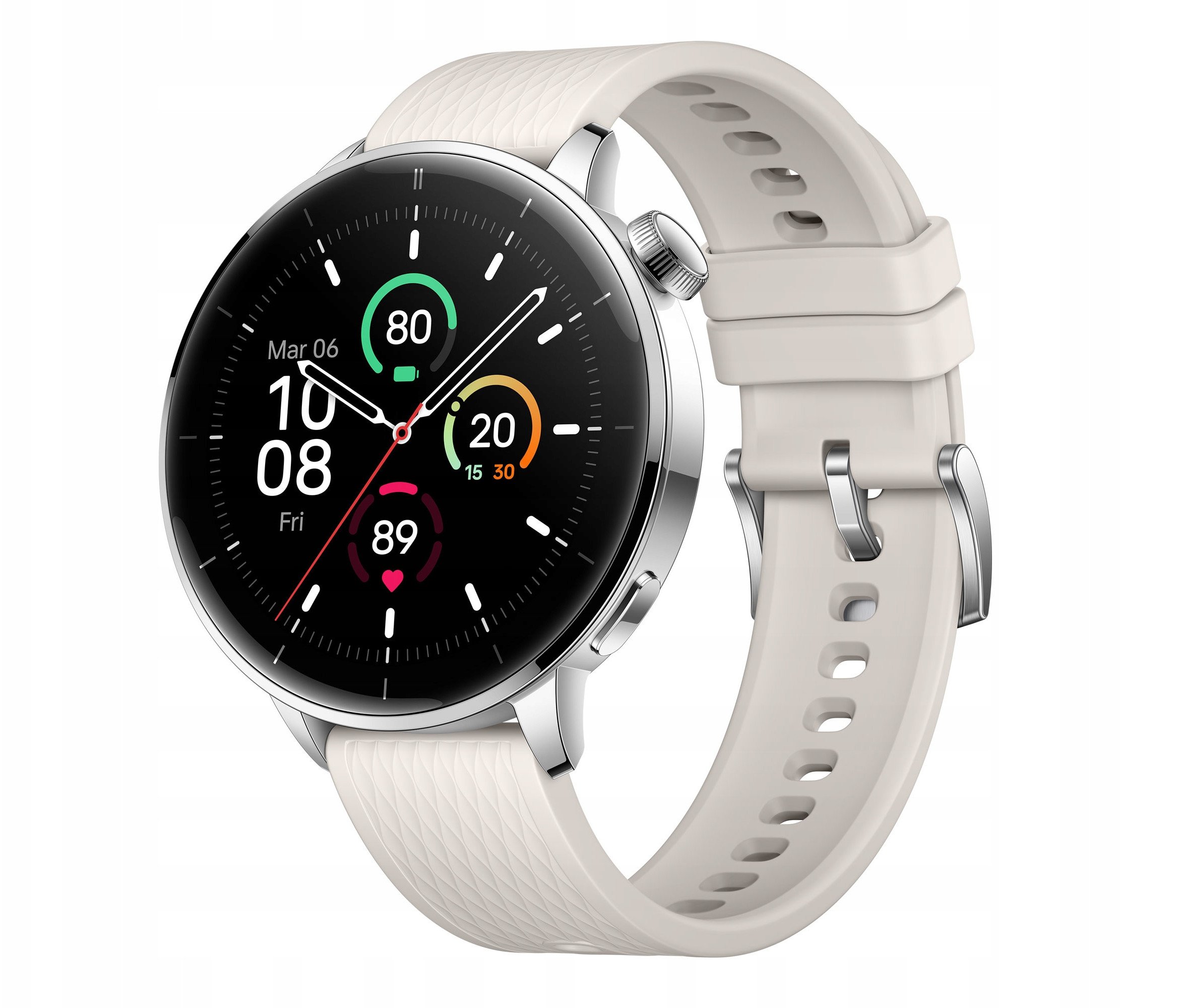 Smartwatch OnePlus Watch 3 43mm Bialy (5491100422) 5491100422 (6921815628613) Viedais pulkstenis, smartwatch Smartwatch OnePlus Watch 3 43mm Bialy (5491100422) 5491100422 (6921815628613) Viedais pulkstenis, smartwatch